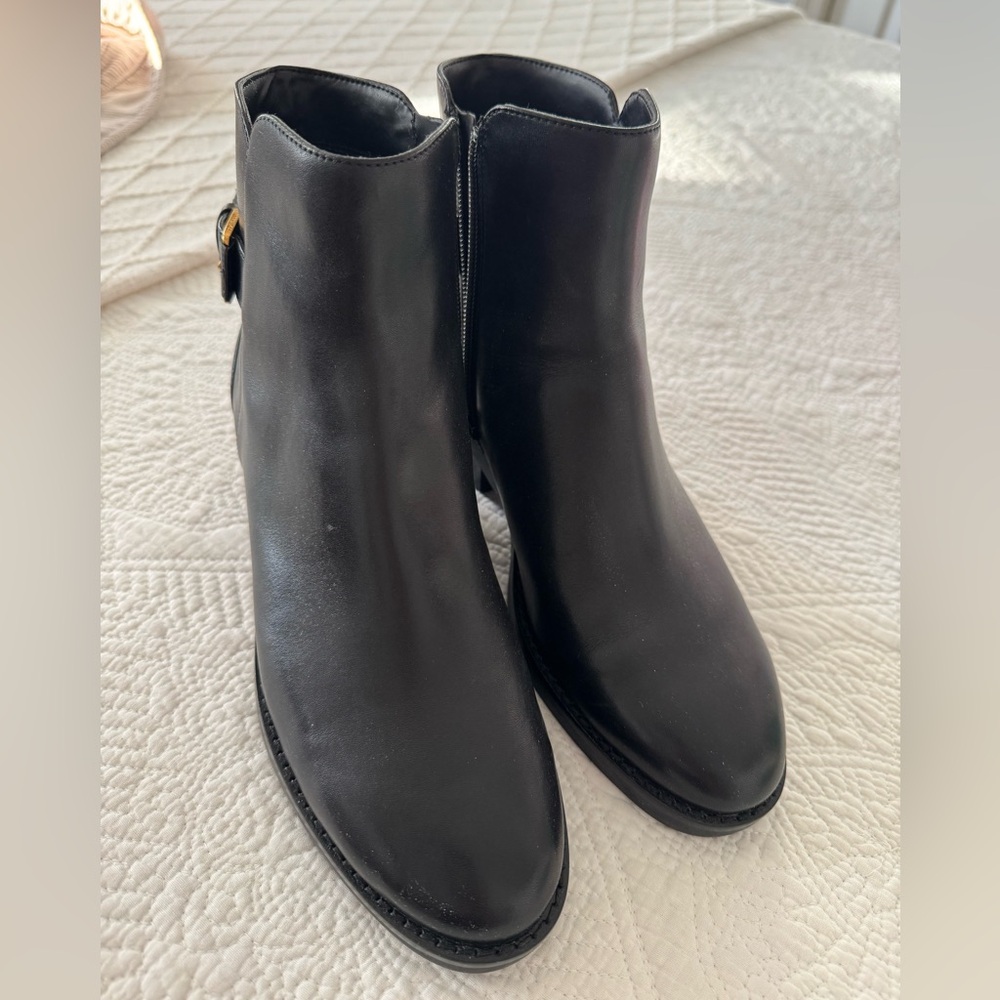 Cole Haan Black Ankle Boots